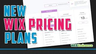 Wix Pricing - UPDATED for 2019 - Differences Between Free and Paid, Yearly Discounts, and More