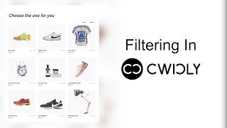 Filtering in Cwicly - Preview