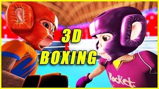 Boxing 3D l 3D Video without Glasses l 3D Animation Video l Sports Video l Astute Media Vision