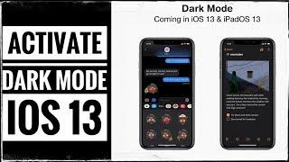 How To Enable Official Dark Mode In IOS 13 On Any IPhones....!!!!