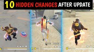 10 HIDDEN CHANGES AFTER OB42 UPDATE YOU SHOULD KNOW - GARENA FREE FIRE