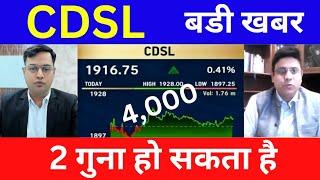 CDSL SHARE LATEST NEWS | CDSL SHARE LATEST NEWS TODAY | CDSL SHARE | CDSL NEWS