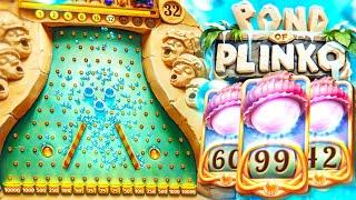 THE CRAZIEST POND OF PLINKO SESSION! (MAX BET BONUS BUYS)