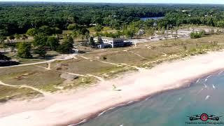 Stunning Tour Of Marquette Beachfront Gary, IN 4K Drone Footage