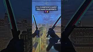 ALL CHAMPION’S QUEST FREE NUKE BLUEPRINTS IN WARZONE 2! 