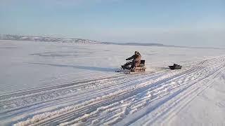 Разборный снегоход "Резвый"