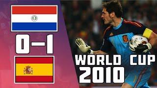  Испания - Парагвай 1-0 - Обзор Матча 1/4 Финала Чемпионата Мира 03/07/2010 HD 