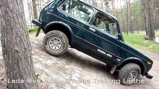 Lada Niva 4x4 - Offroad Training beim ADAC in Linthe