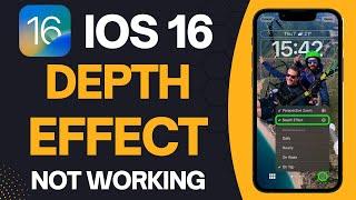 iOS 16.3 Depth Effect Not Working On iPhone | Hindi