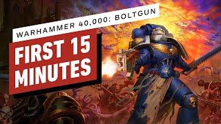 The First 15 Minutes of Warhammer 40k Boltgun Gameplay