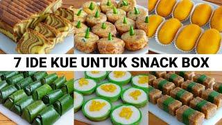 7 ANEKA RESEP KUE SNACK BOX UNTUK ACARA!! MUDAH DAN ENAK