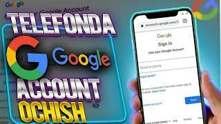 Gmail || Elektron Pochta || Telefonda google akkaunt ochish