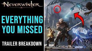 Everything You Missed! | Neverwinter Jewel Of The North Trailer Breakdown!