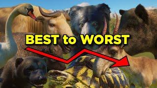 Best to Worst? Ranking Eurasia Animals | Planet Zoo