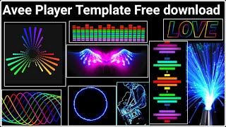 Avee Player Template Download | Avee Player Gif | Avee Player Green Screen | Music Template