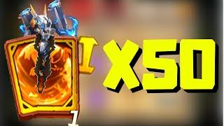 50 Epic Hero Cards | Castle Clash