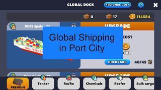 Global Shipping in Port City