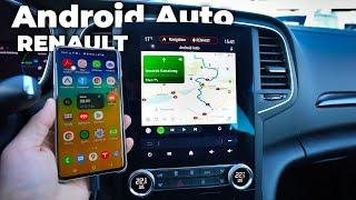 New Renault Android Auto Demonstration Multimedia System 2021