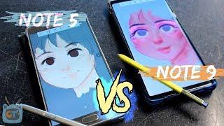 Note 9 vs Note 5 | Ultimate Artist Showdown review 2019