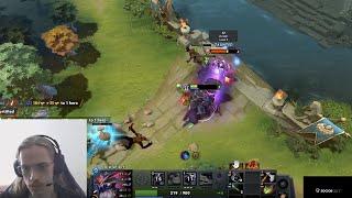 Topson body blocks to Outplay rank 114 immortal invoker