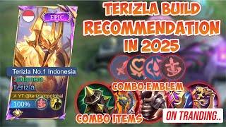 TERIZLA BUILD RECOMMENDATION IN 2025 - BEST NEW BUILD TERIZLA