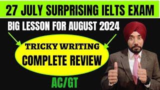 27 July IELTS Exam Detailed Review| IDP Surprising Exam Pattern Alert For August IELTS Exams|