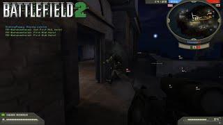 Battlefield 2 Special Forces Online 2023 Night War Gameplay (No Commentary)