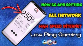 Enable 4G to 5G in Any Phone New Secret Apn Tricks