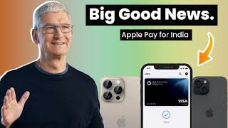 Big Good News for iPhone users in India - Apple Pay is Coming 