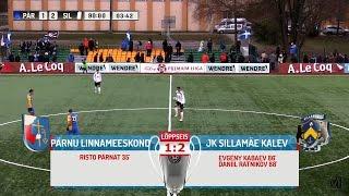 XXXVI voor 2015: Pärnu Linnameeskond - JK Sillamäe Kalev 1:2 (1:0)