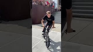 Insane BMX Trick in NYC  (Logan Penberg)