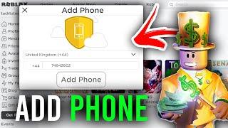 How To Verify Your Phone Number On Roblox | Add Phone Number In Roblox