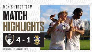 EXTENDED HIGHLIGHTS | WsM AFC 4 - 1 Aveley | Vanarama National League South | 26.10.24