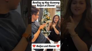 OMG! BONDING NG MAG-ASAWANG RODJUN CRUZ AT DIANNE MEDINA!️ #rodjuncruz #diannemedina #shorts