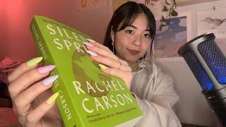 BOOK TAPPING ASMR: tapping, scratching, tracing, whispers