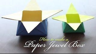 How to make a Paper Jewel Box