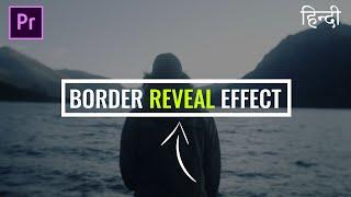 Premiere Pro Border Reveal Text Effect | Text Border Animation | Premiere Pro Hindi Tutorial