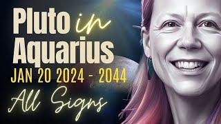 Your New 20 Year Pluto Super Powers - Pluto in Aquarius    ALL SIGNS