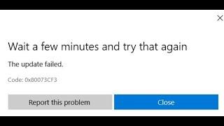 How to Fix Microsoft Store Error Code 0x80073CF3