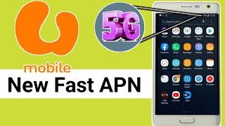 U Mobile increase Internet Speed | U mobile internet Settings