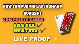 SHARP AQOUS R2 | 100% PUBG LAG Fix With Full Detail FIx Lag in Low End Device Setting 2022 #Zaiddu