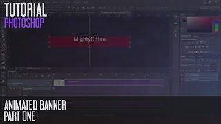 How to create an animated banner using Photoshop - Part one