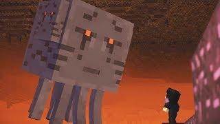 Minecraft Story Mode Season 2 Episode 3 Super Ghast Boss Fight