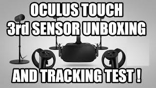 Oculus Rift + Touch 3 Sensor Setup & Tracking Test | VR Roomscale