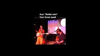 fünfter sein / Georg Kostron Trio / Text: Ernst Jandl / Programm: Wiener Gebiss / Live im Zimmer 16