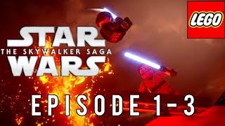 LEGO: STAR WARS: THE SKYWALKER SAGA - EPISODE 1 - 3 - FULL PREQUEL TRILOGY WALKTHROUGH