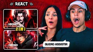 2 EM 1 CHRONO: Vlad Drácula + Trevor Belmont (Castlevania) | [Casal Jounin React] 