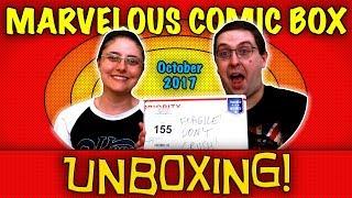 UNBOXING! Marvelous Comic Box October 2017 - NEW Comic Subscription