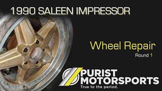 1990 Saleen Foxbody Mustang 0193 Bleakley Ford Impressor Wheel Repair - Take 1