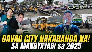 DAVAO TAXPAYERS NAKIKITA KUNG SAAN NAPUNTA ang PERA! Blessing NEW DISASTER and EMERGENCY VEHICLES!